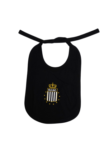 RCSC Bavoir Noir Bébé