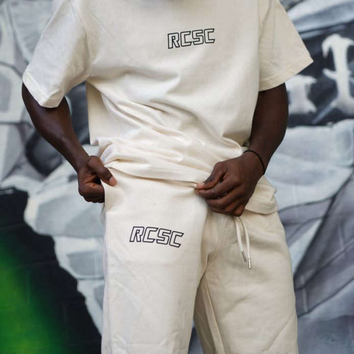 RCSC Jogging blanc cassé