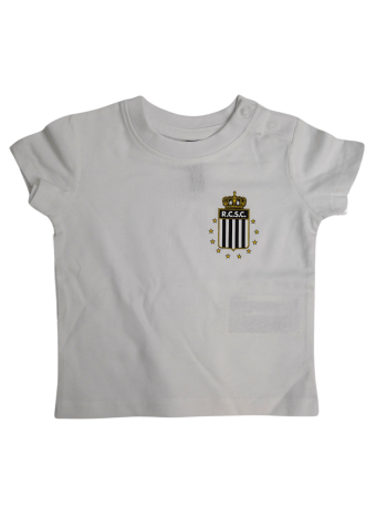 RCSC T-shirt blanc Bébé
