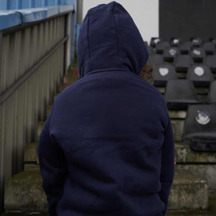 RCSC Hoodie enfant bleu