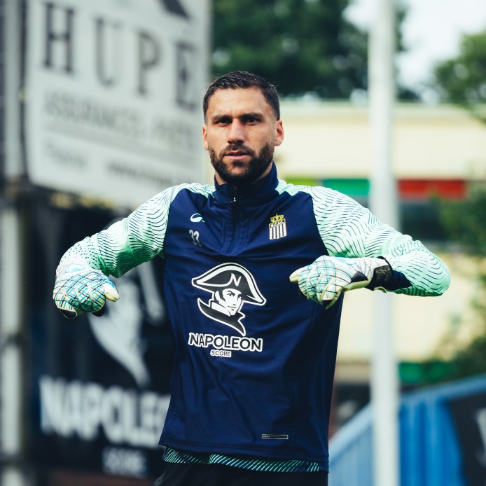 Rcsc- Veste 1/2 zip  WAVY marine et vert