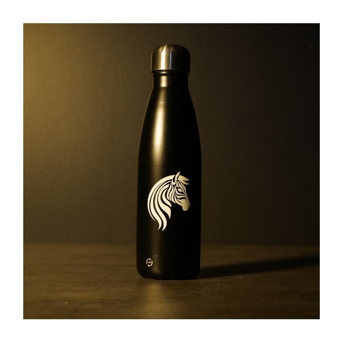 Rcsc-bouteille thermos isotherme zèbre (500ml)