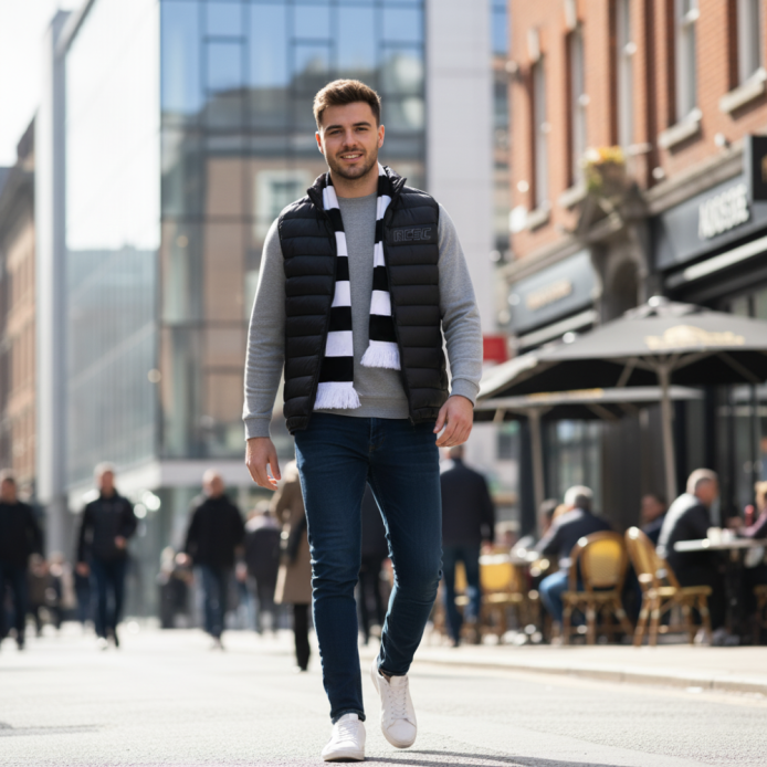 RCSC Doudoune sans manches - Noir