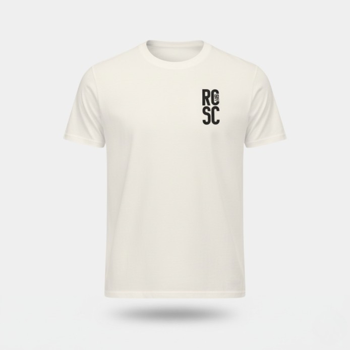 RCSC T-shirt Block - White