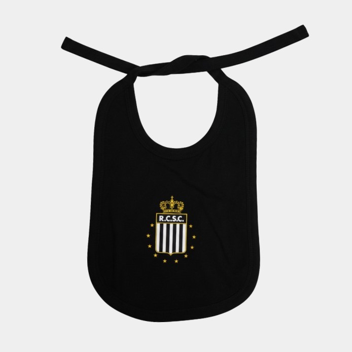 RCSC Bavoir Noir Bébé