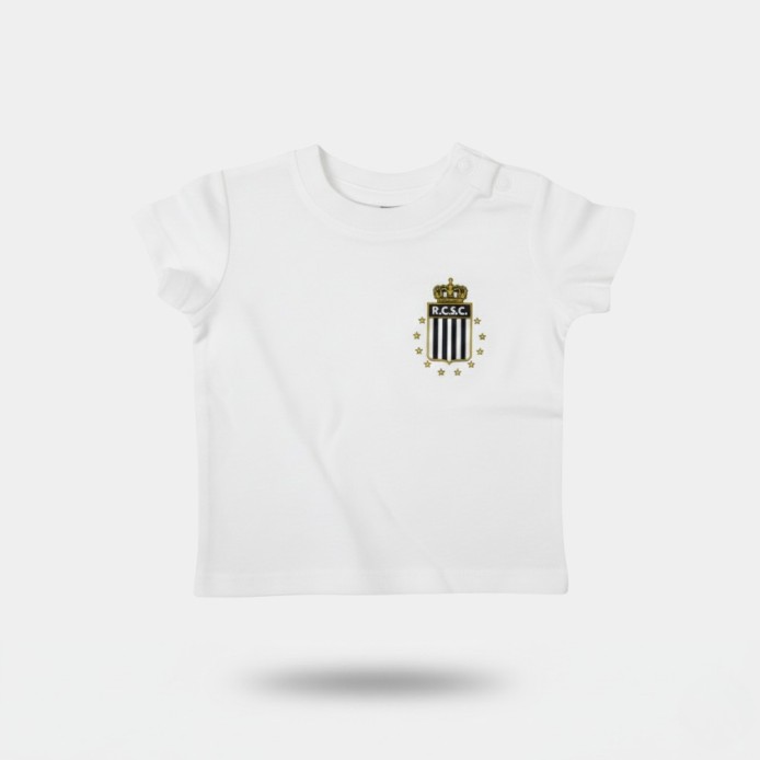 RCSC T-shirt blanc Bébé