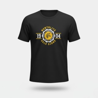 Rcsc-T-shirt Noir "Mentalité" (TM)