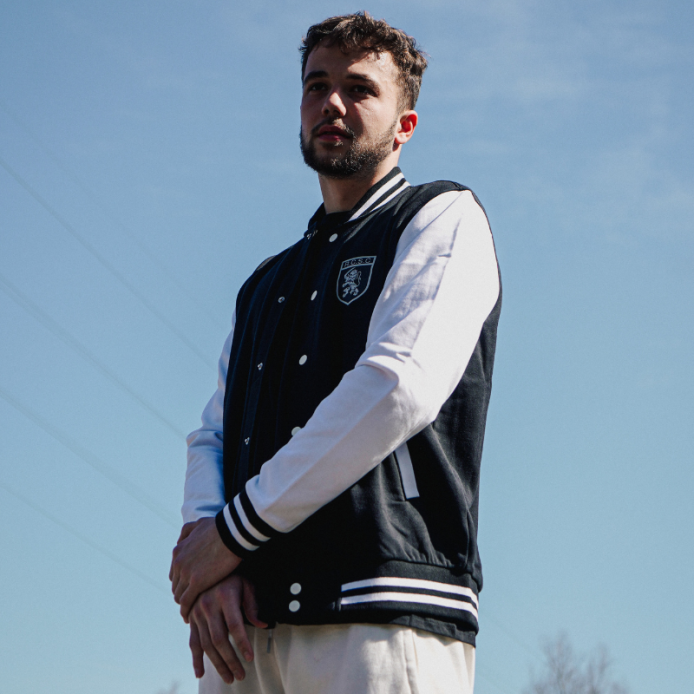 RCSC Teddy Jacket Vintage - Black & White